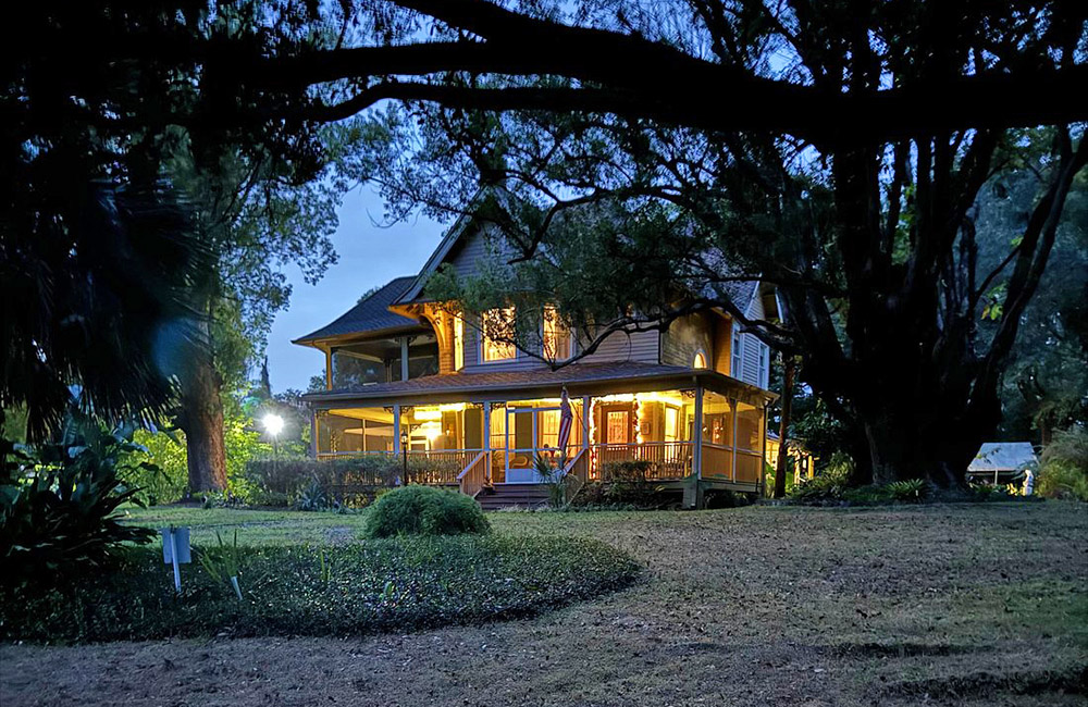 Thurston House at Night